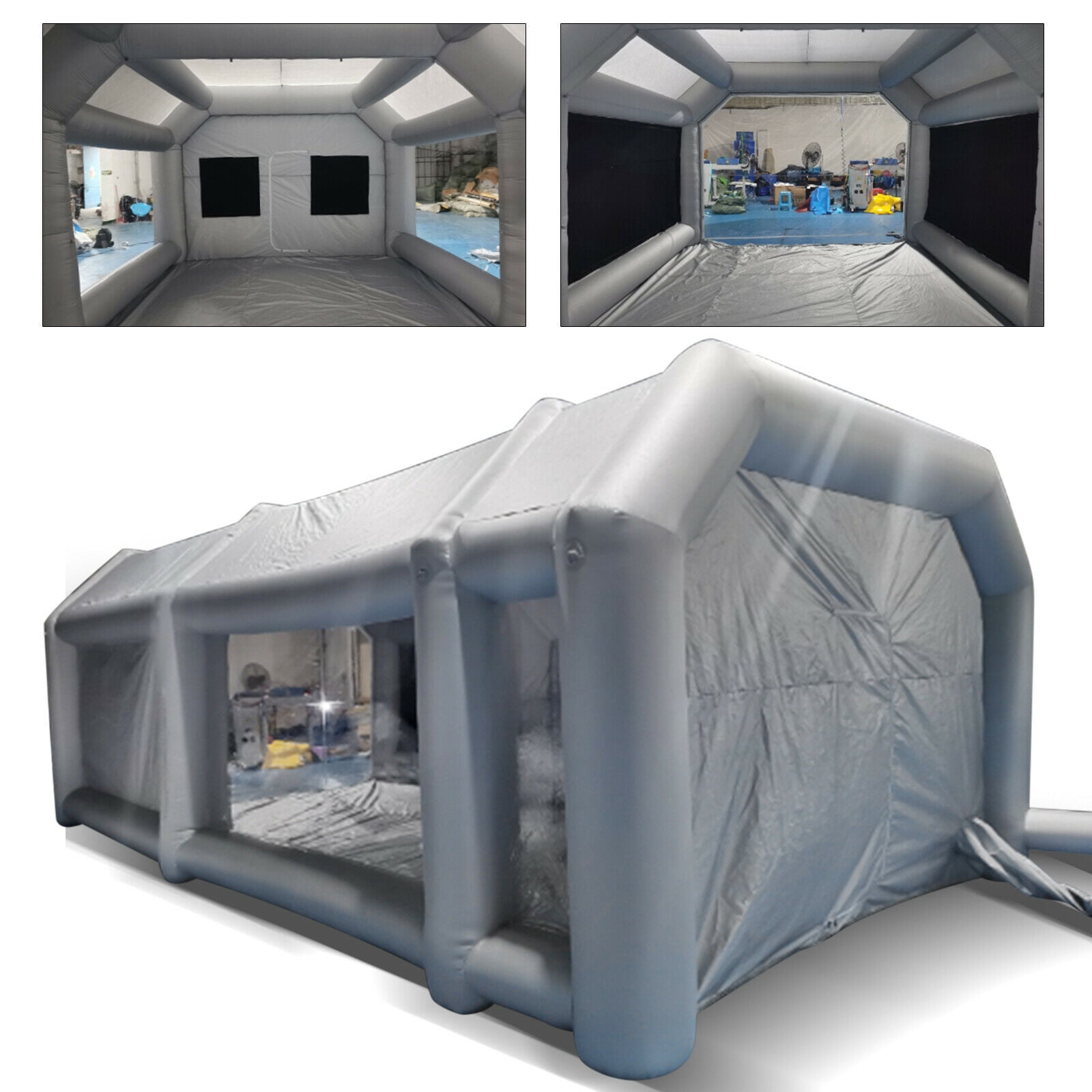 Inflatable Spray Paint Tent Portable Paint Spray Mobile Booth Inflatable Tent Car Paint Cabin Inflatable Spray Booth Paint Tent Car Paint Capacious Filter System Spray Booth Portable Cabin Air Filter