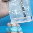 thumbnail image 1 of Sellado 200 Piezas Bolsa Autosellante Suministros Dentales Bolsa De PVC Película Transparente Azul Para Esterilización 83 X 160 Mm, 1 of 7