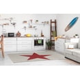thumbnail image 4 of Simply Daisy 5' x 7' Big Star Chenille Rug, Ligonberry Red, 4 of 4