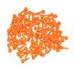 thumbnail image 1 of Juego de 100 tees de golf de 35 mm, reutilizables, accesorios de golf, tees cortos, ayuda para el entrenamiento de golf Naranja, 1 of 9