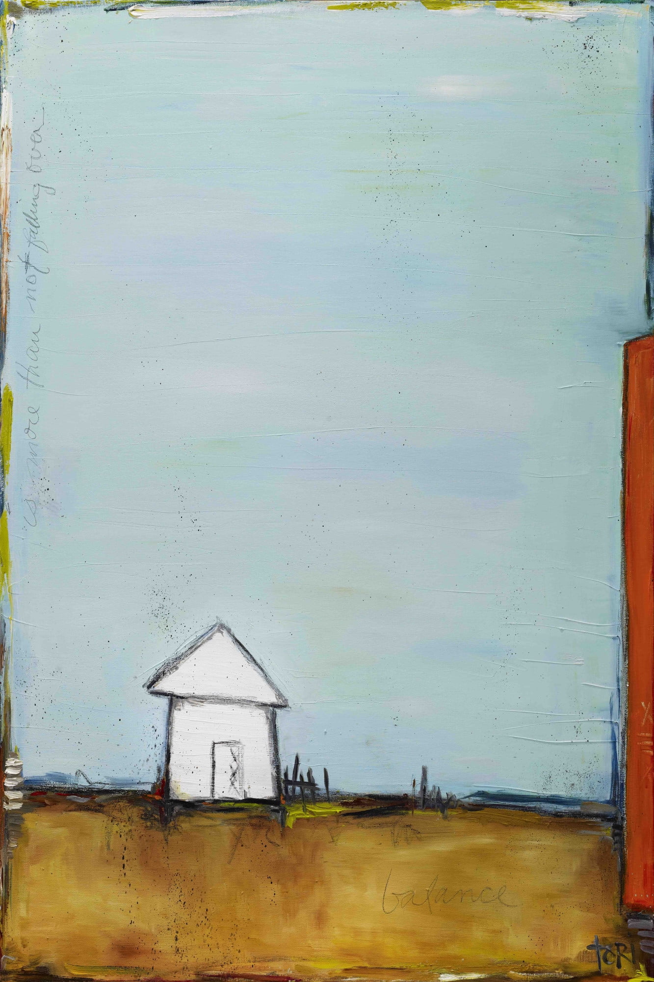 Marmont Hill "Balance" by Tori Campisi Painting Print on Canvas