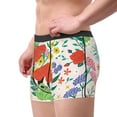 thumbnail image 3 of Kdxio Men's Boxer Briefs with Mushroom and Frogs Print - Comfortable and Breathable Underwear for Everyday Wear, 3 of 7