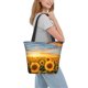 thumbnail image 2 of Easygdp Beautiful Golden Sunflower Field Bolso de Hombro para Mujer, Bolso Bandolera y Cartera de Mano Elegante para Uso Diario, 2 of 6