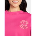 thumbnail image 4 of Mother’s Day Women’s Happy Mom Smiley Graphic Sweatshirt from Way to Celebrate, Sizes S-XXXL, 4 of 5