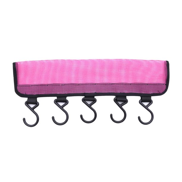 Perchas de clip plegables de colgador de ropa plegable, Clip de lavandería, colgador de Clip de secado por goteo colgador de ropa interior con Clips para calcetines, - 5 Rosa ganchos Magideal Perchas de clip plegables