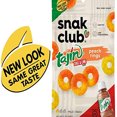 thumbnail image 3 of Snak Club Tajin Seasoned Candy Peach Rings Resealable 5 ounce Bag (Pack of 16), 3 of 7