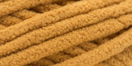 Bernat Blanket Burnt Mustard Yarn - 2 Pack of 300g/10.5oz - Polyester - 6 Super Bulky - 220 Yards - Knitting/Crochet