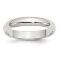 thumbnail image 1 of Chisel QWH040-12 4 mm Sterling Silver Half-Round Band, Size 12, 1 of 2