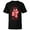 Black, variant on Star Wars R2-D2 and C-3PO Christmas Nordic Print Red - Short Sleeve T-Shirt for Kids - Customized-White