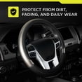 thumbnail image 2 of Auto Drive Metallic Gunmetal Sport Steering Wheel Cover, 2 of 6