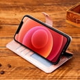 thumbnail image 3 of 1 funda para iPhone 14 Pro, funda de cuero con cremallera y tapa tipo billetera, soporte inalámbrico con 3 ranuras para tarjetas y 1 billetera, soporte con cierre magnético para iPhone 14 Pro, 3 of 5