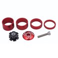 thumbnail image 2 of Bicicleta Juego de arandelas de horquilla Ndcxsfigh delantera para MTB CANSUCCespaciador de auriculares (rojo), 2 of 9
