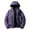 Purple, variant on Mens Winter Coats Thick Warm Graphene Lining Parkas Waterproof Windproof Ski Jackets Unisex Removable Hooded Snow Coat Outerwear with Zipper Pockets Purple M