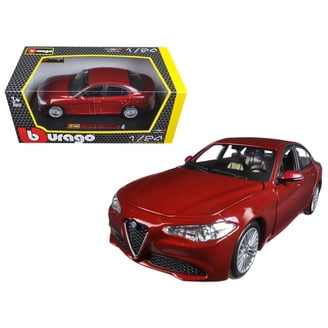 Fiat Abarth 695 Ferrari Tribute Red 1/24 Diecast Car Model by