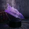 thumbnail image 4 of LINLIN 3D Illusion LED Night Light,7 Colors Gradual Changing Optical Illusion Acrylic Lamp USB Touch Bedside Table Lamp for Holiday Gifts or Home Decorations, 4 of 9