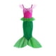 thumbnail image 1 of Princess dress fish girl mermaid small flying sleeve sequin dress, 1 of 1