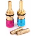 thumbnail image 2 of Welding Adapter Water Cooled Gas Adapter Quick Connector Fitting for TI-G- Welding Torch +8-mm Plug Workmanship is wear-Resistant and Durable (Welding Diameter : Red), 2 of 6