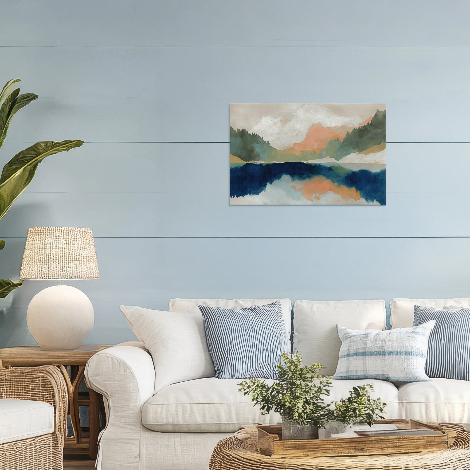 Stupell Industries Alpine Autumn Lake Reflection Canvas Wall Art, design by Chromatic Storm Studio