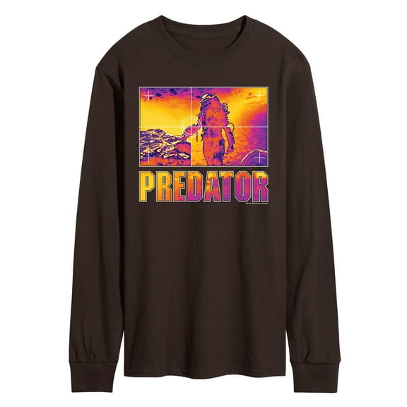 The Predator - Thermal Vision - Men's Long Sleeve Graphic T-Shirt