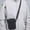 Black, variant on Mwjwdo Men's Solid Oxford Fanny Pack Mini Crossbody Bag, Lightweight Phone Sling Purse for Outdoor Sports & Daily Commute Blue