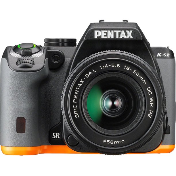 Pentax KS2 20.1 Megapixel Digital SLR Camera with Lens, 18 mm, 50 mm