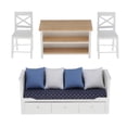 thumbnail image 1 of Conjunto de Muebles Pequeños para Cocina en Diseño Moderno, 1 of 9