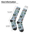 thumbnail image 2 of Logiee Camping Caravan Print Gift Stocking Stuffers,Adult Stockings,Novelty Socks,Funny Socks Birthday Running Walking Sleeping, 2 of 6