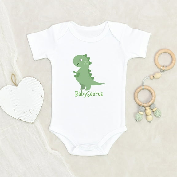 Newbabywishes - Cute Babysaurus Dinosaurs Baby Clothes for Boys and Girls - Newborn Baby Clothes