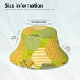 thumbnail image 5 of Kdxio Reflective Bucket Hat - Bee honey Print Bucket Hat for Men,Women, 5 of 9