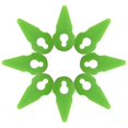 thumbnail image 1 of 50pc/100pcs/500pcs For Suitable For Gtech Gt Series Lawn Mower L67 Green Lawn Mower Plastic Blade, 1 of 1