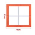 thumbnail image 2 of 1 Pce Équipement D\'entraînement Physique Pliable Intérieur et Extérieur zigzag Course Exercice Entraîneur, 2 of 5