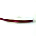 thumbnail image 4 of JenlyFavors 3/8" Double Face Satin Ribbon with Gold Edge Burgundy 50 Yards, 4 of 4
