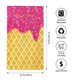 thumbnail image 2 of Balery Red Ice Cream Toalla de Microfibra Premium con Estampado – 27.5x16 pulgadas, Alta Absorción, Suave y Aterciopelada, Secado Rápido, 2 of 6