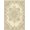 Brown Green Cream, Pattern 13, variant on ODIKA 8'x10' Washable Area Rug Durable, Non-Slip Boho Trellis Ornamental Distressed Border Scrolls Scroll Vintage Flowing Dynamic for Living Room, Under Sectional, Family