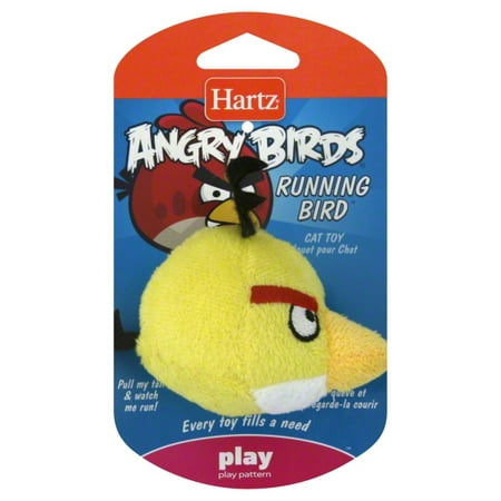 Hartz Angry Birds Running Bird Cat Toy, 1ct (Character May Vary)