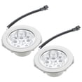 thumbnail image 1 of MOVTOTOP 2pcs Range Hood Bulb Closet LED Light Kitchen Lamps Stove Appliance Light LED Replacement Silver, 1 of 1