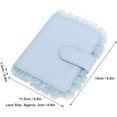 thumbnail image 2 of 64 Pockets Photo Album for Camera, Photo Album PU Leather Album, Blue, 2 of 5