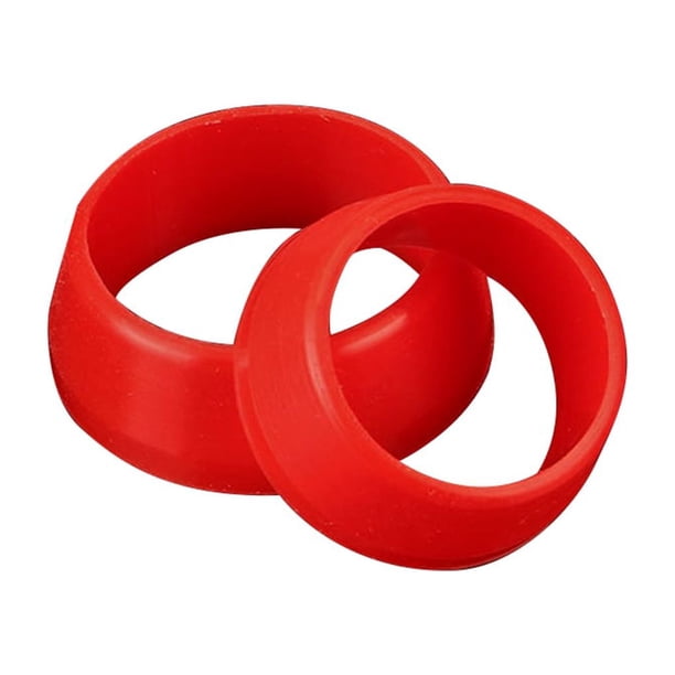 Eigraketly Tija de sillín de bicicleta, anillo de silicona, cubierta antipolvo, impermeable, para bicicleta de montaña, accesorios protectores para Ciclismo Rojo S Eigraketly OD000349-02