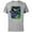 Athletic Heather, variant on Disney Peter Pan's Flight School Direct to Never Land - Short Sleeve Cotton T-Shirt for Adults - Customized-Black