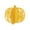 Gold#079, variant on 3-Pack Brown Artificial Paper Pumpkins, Stackable Rustic Fall Decor for Home, Small Halloween Thanksgiving Table Centerpiece, No-Maintenance Neutral Autumn Ornament for Mantel Shelf Entryway