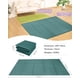 thumbnail image 2 of YR Tapete de Yoga Plegable, Tapete de Ejercicio Grande Plegable de Espuma TPE para Tapetes de Fitness de Viaje de Gimnasio en Casa, 10 Mm de Espesor Verde, 2 of 7
