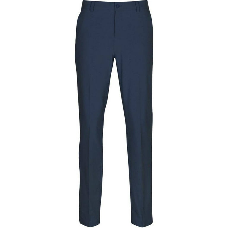 Greg Norman Men's ML75 Microlux Golf Pants - 4-Way Stretch, Moisture-Wicking, UPF 50+, Black 33x30