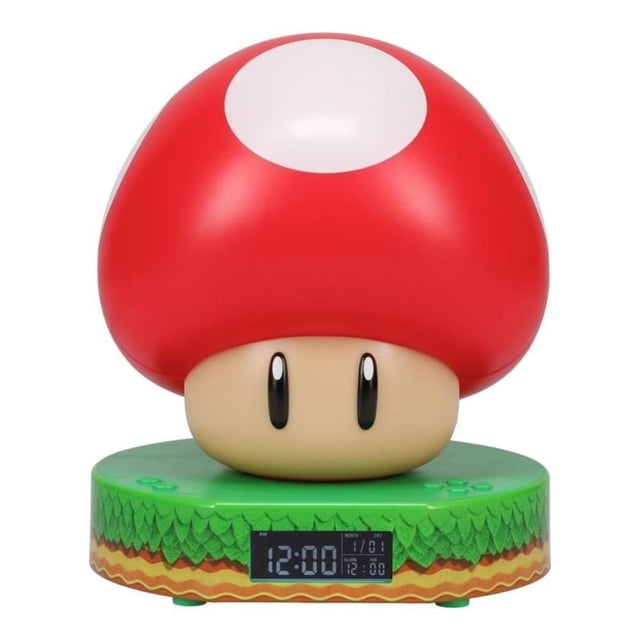Despertador Paladone Super Mario Bros Mushroom Nintendo