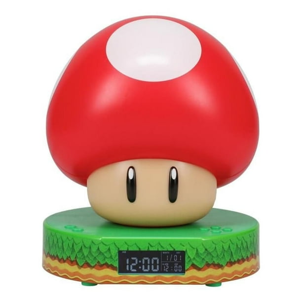 Despertador Paladone Super Mario Bros Mushroom Nintendo
