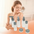thumbnail image 3 of Unique Bargains 7 Pcs Travel Size Toiletries Bottles Containers Leakproof Squeezable Refillable Travel Container Set Gray, 3 of 5