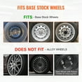 thumbnail image 3 of VEVOR 16" Wheel Rim Cover Hubcaps Set of 4 Sturdy Hubcap for All Weather Use, 3 of 9