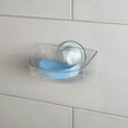 thumbnail image 5 of Clear Suction Shower Soap Dish Plastic No Drilling Power Grip Suction Cup New, 5 of 5