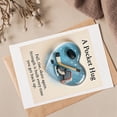 thumbnail image 4 of Sports Themed Pocket Hug Gift, 2D Acrylic Flat Pocket Hug Gift, Pocket Hug Card with Mini Size Token, Pocket Hug Token Gift for Women, 4 of 4