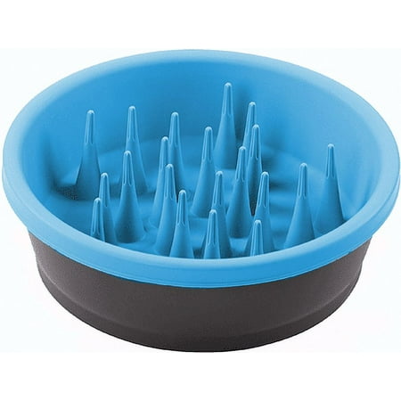 UPC: 0084297309589 | DEXAS Slow Feeder Pro Blue