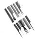 thumbnail image 3 of Conjunto de 10pcs Peeching Pehor Set Set Salon Peatring Combs Combs set Barber Cown, 3 of 7